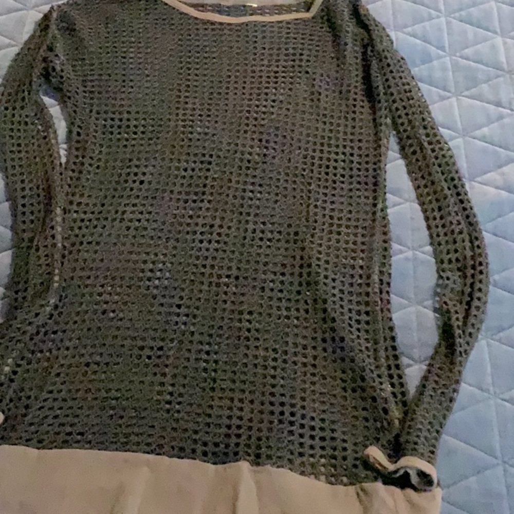 Hard Tail open weave knit dress or cover up